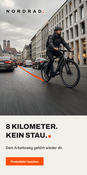 NORDRAD ONE Google Display Anzeige im Hochformat 300 mal 600 Pixel
