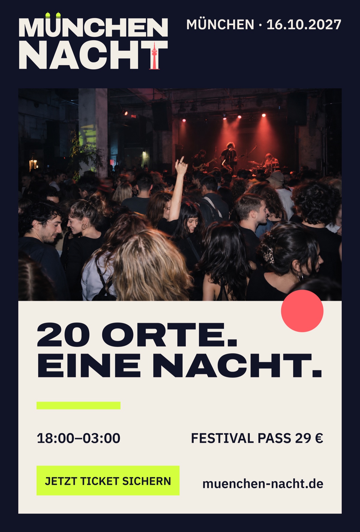 MÜNCHEN NACHT City-Light-Poster
