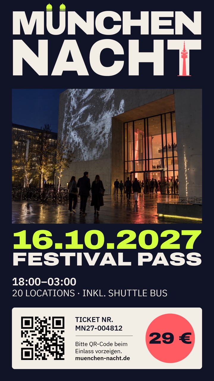 Digitales Festivalticket von MÜNCHEN NACHT