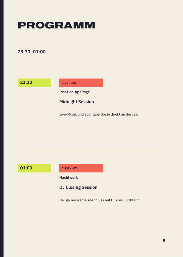 Festivalprogramm Seite 5
